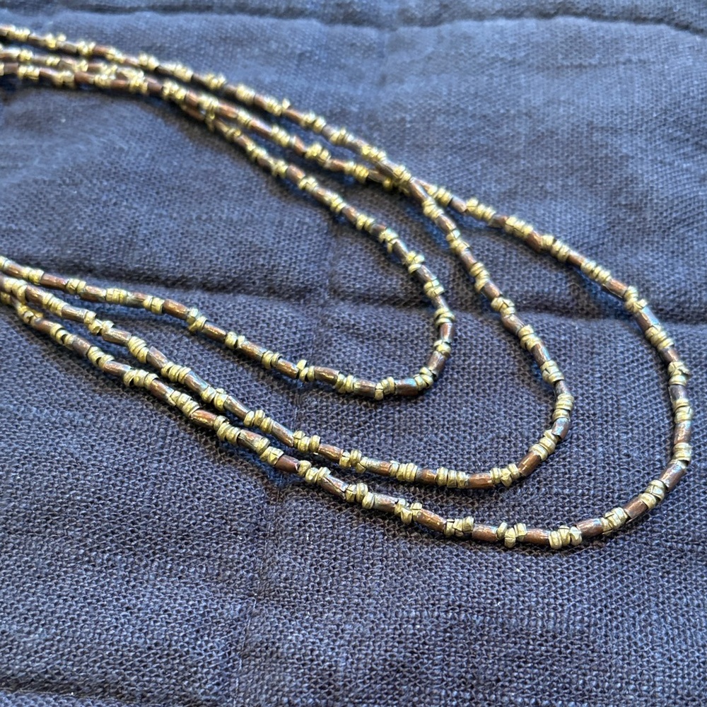 Noonday Upcycled Metal Long Necklace